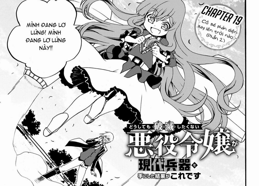 Doushitemo Hametsushitakunai Akuyaku Reijou Ga Gendai Heiki Wo Te Ni Shita Kekka Ga Kore Desu 19 trang 1