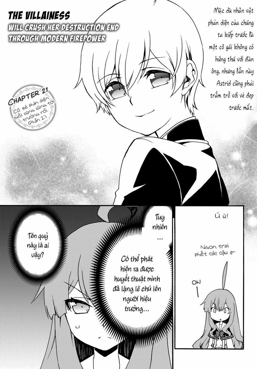 Doushitemo Hametsushitakunai Akuyaku Reijou Ga Gendai Heiki Wo Te Ni Shita Kekka Ga Kore Desu 21 trang 0