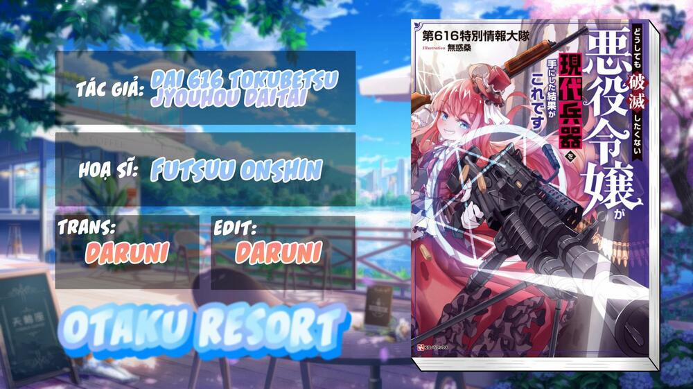 Doushitemo Hametsushitakunai Akuyaku Reijou Ga Gendai Heiki Wo Te Ni Shita Kekka Ga Kore Desu 28 trang 0