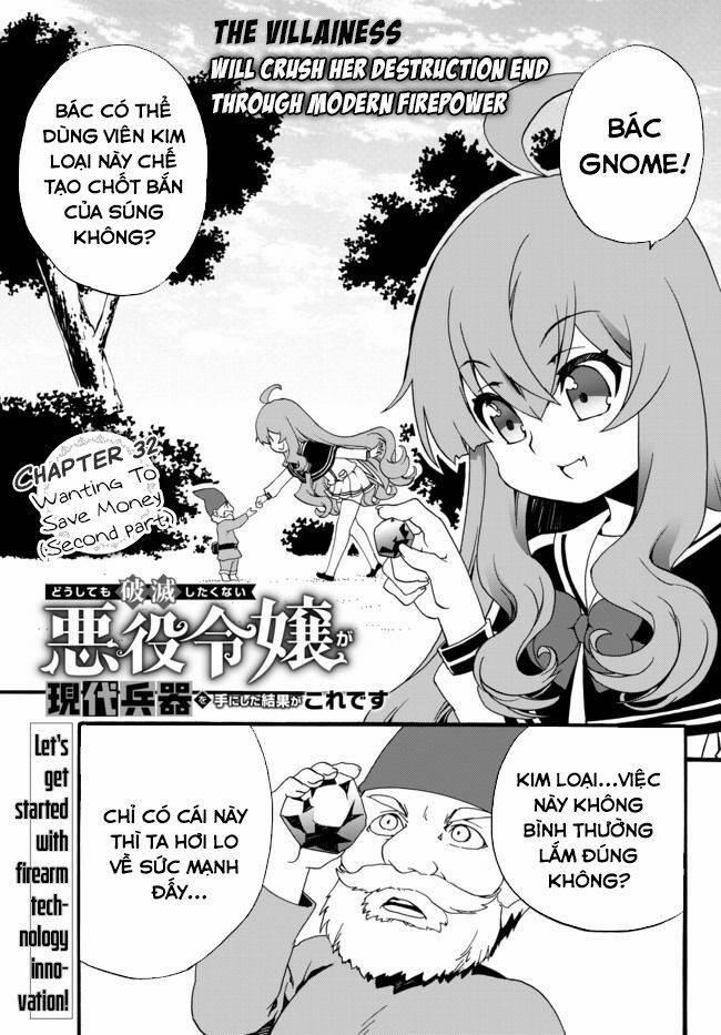 Doushitemo Hametsushitakunai Akuyaku Reijou Ga Gendai Heiki Wo Te Ni Shita Kekka Ga Kore Desu 32 trang 0