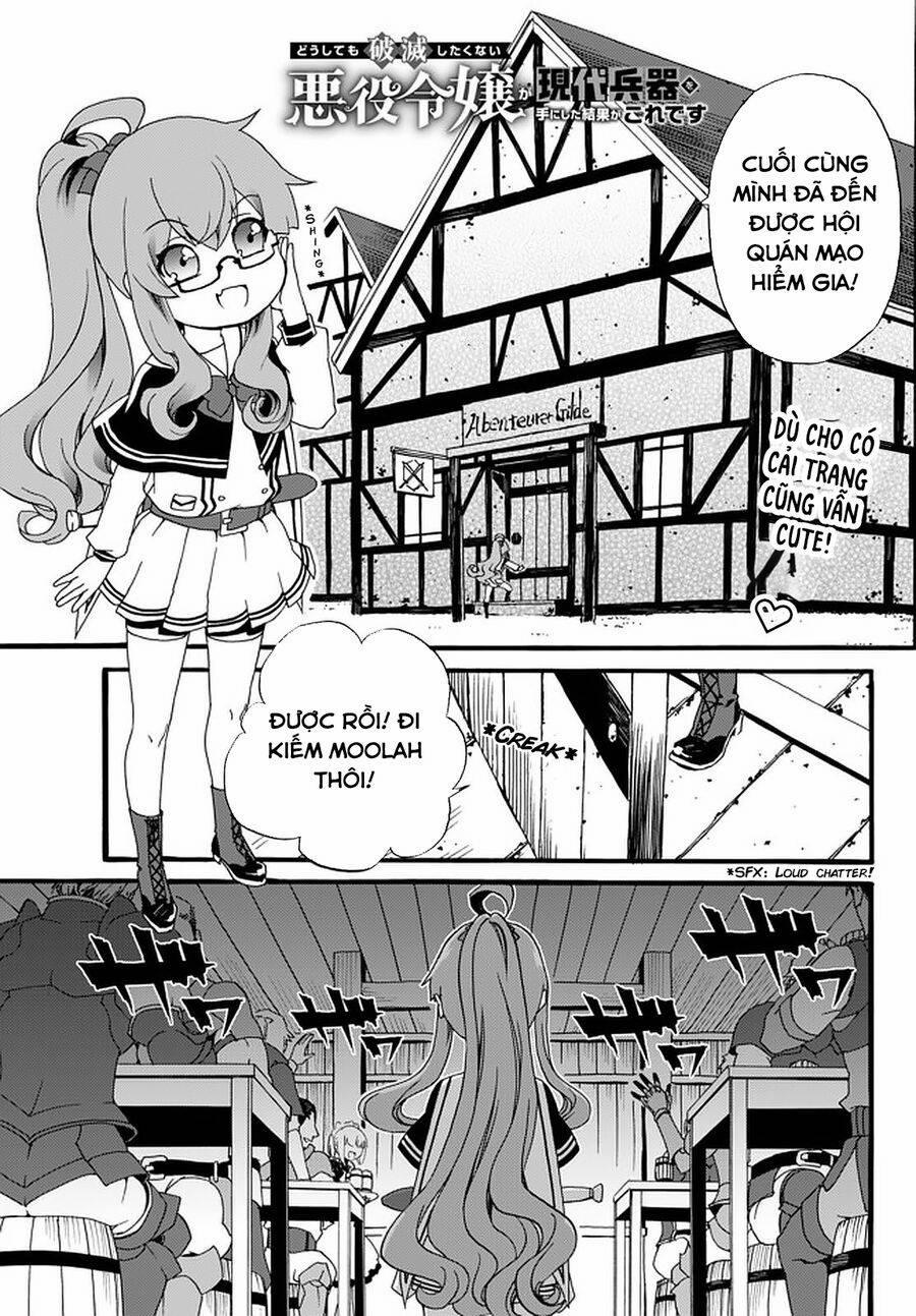 Doushitemo Hametsushitakunai Akuyaku Reijou Ga Gendai Heiki Wo Te Ni Shita Kekka Ga Kore Desu 33 trang 0