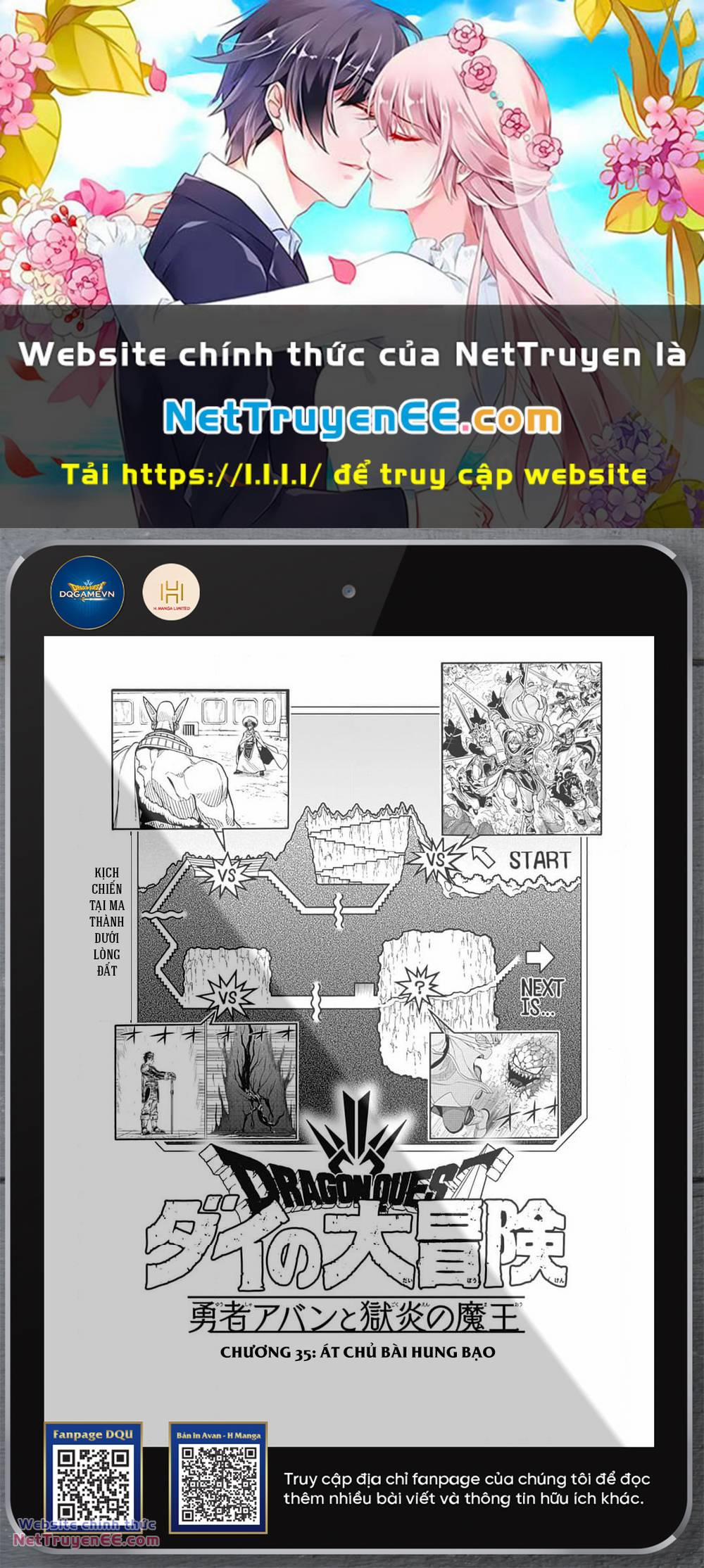 Dragon Quest - Dũng Giả Avan Và Ngục Viêm Ma Vương 35 trang 0