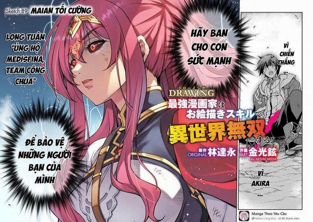 Drawing: Saikyou Mangaka Wa Oekaki Skill De Isekai Musou Suru! 89 trang 3