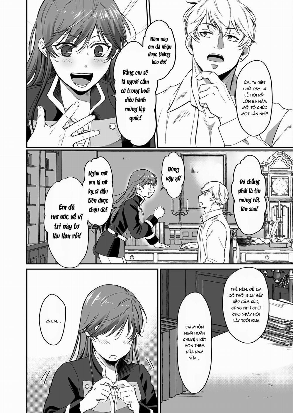 Dù Là Hiệp Sĩ Mạnh Nhất Của Đế Quốc Nhưng Tôi Vẫn Không Thể Thoát Khỏi Tên Hoàng Tử Biến Thái Này 4.1 trang 10