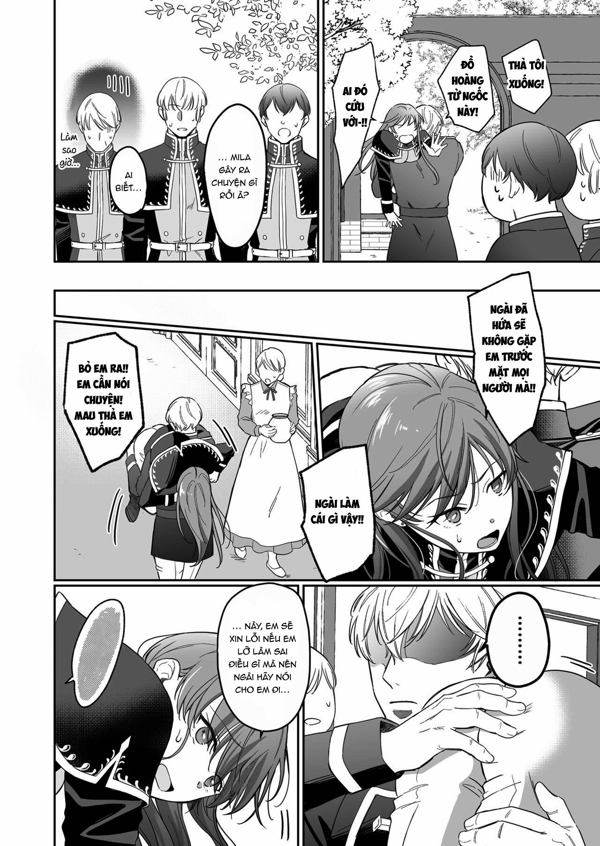 Dù Là Hiệp Sĩ Mạnh Nhất Của Đế Quốc Nhưng Tôi Vẫn Không Thể Thoát Khỏi Tên Hoàng Tử Biến Thái Này 6.1 trang 4