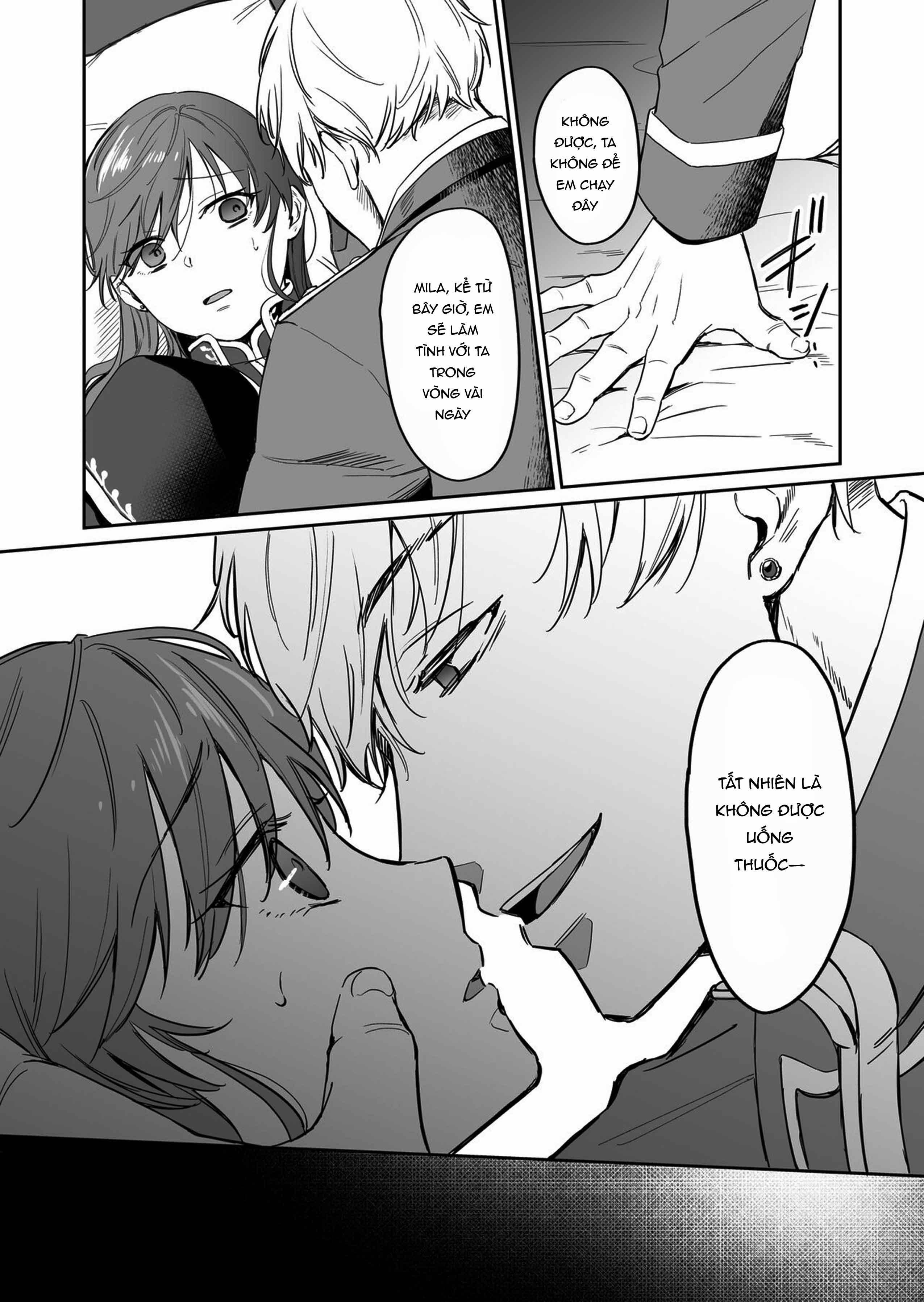 Dù Là Hiệp Sĩ Mạnh Nhất Của Đế Quốc Nhưng Tôi Vẫn Không Thể Thoát Khỏi Tên Hoàng Tử Biến Thái Này 6.1 trang 8