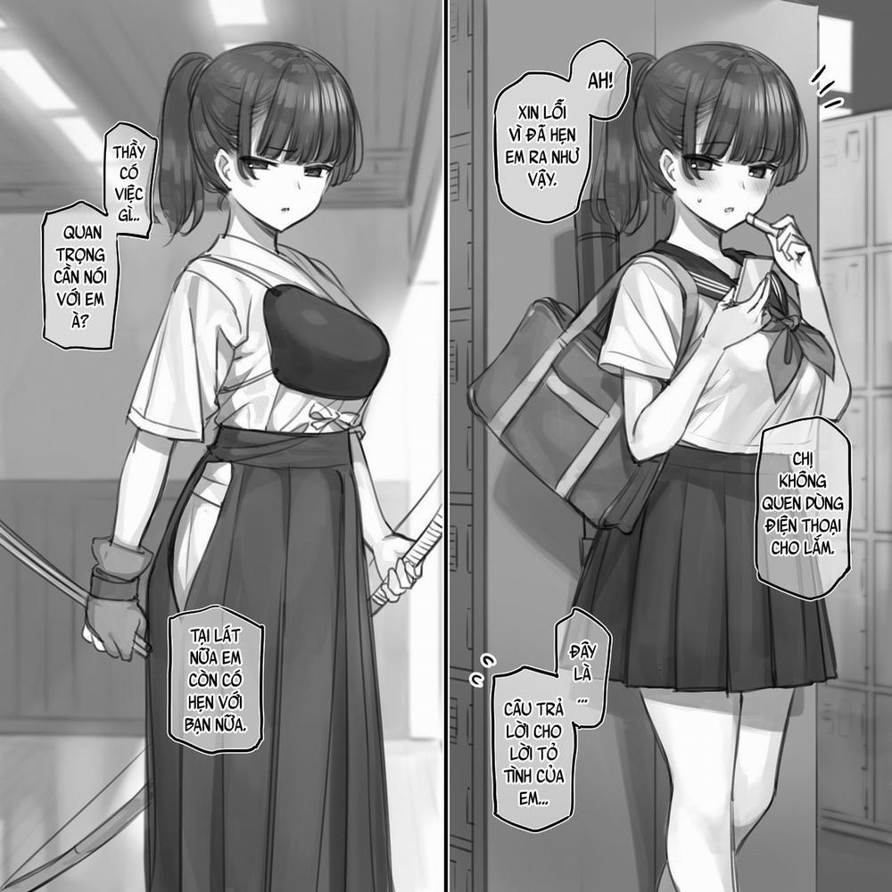 Đụ nát lồn em hội trưởng CLB bắn cung Oneshot [Không che] trang 3