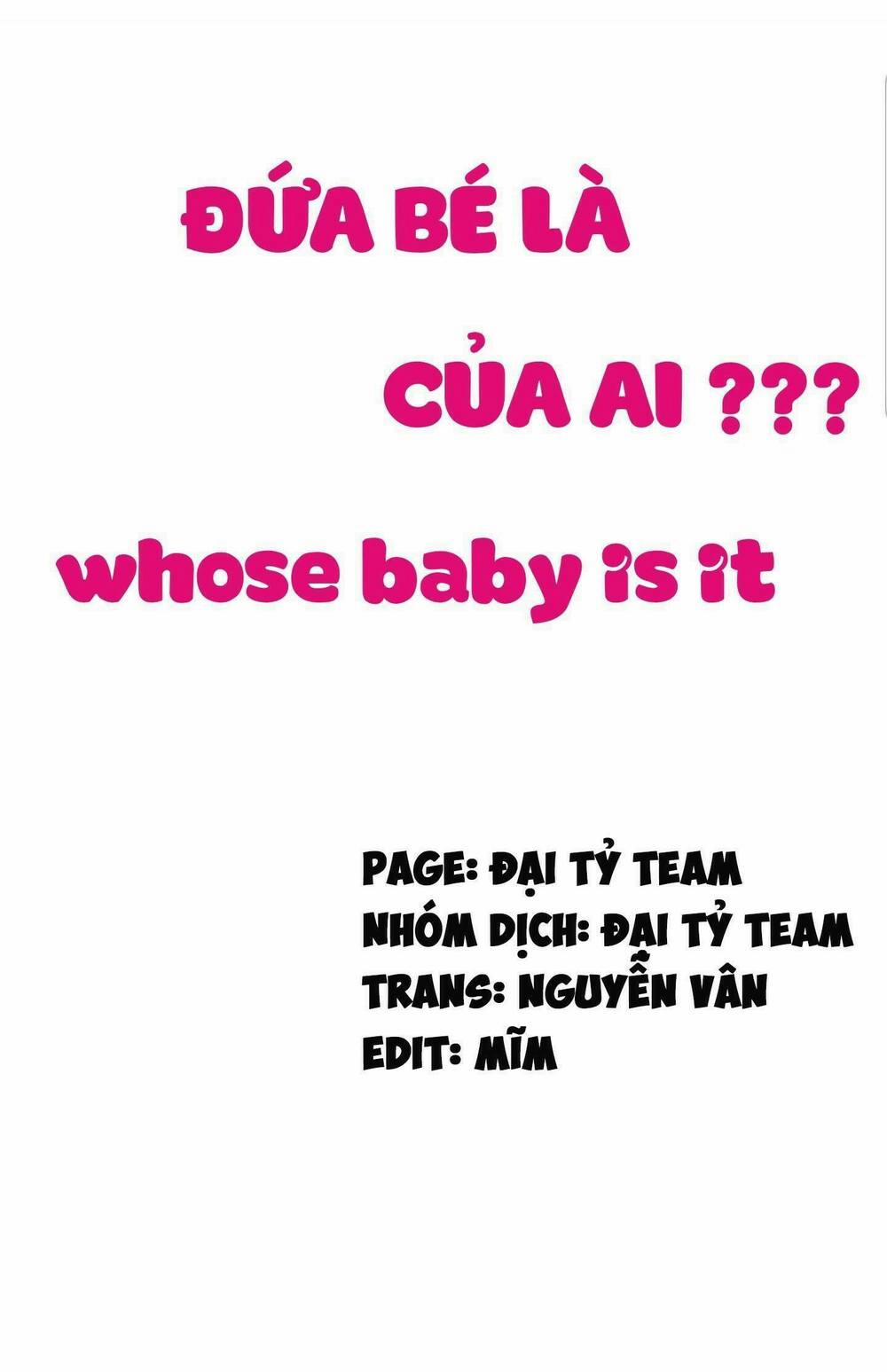 Đứa Bé Là Của Ai ???? 91 trang 0