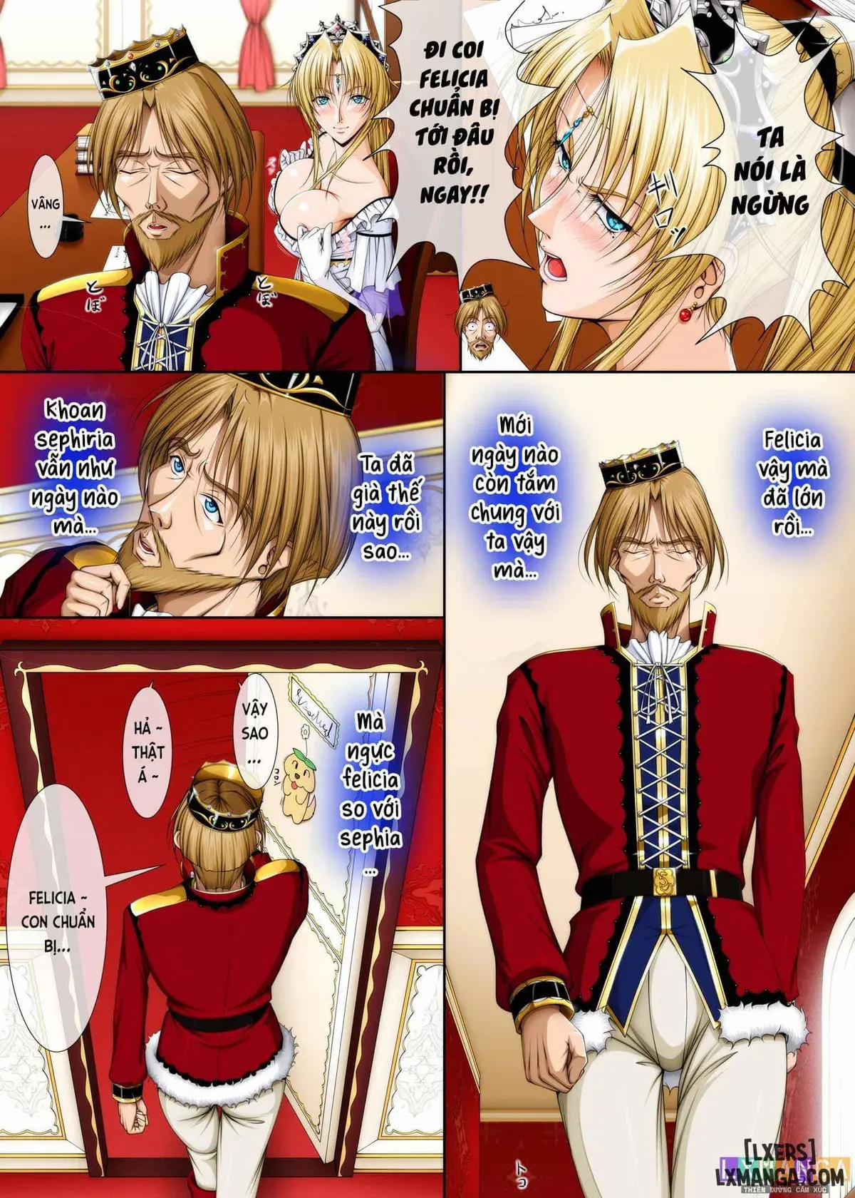 Đức vua và công chúa! Oneshot trang 16