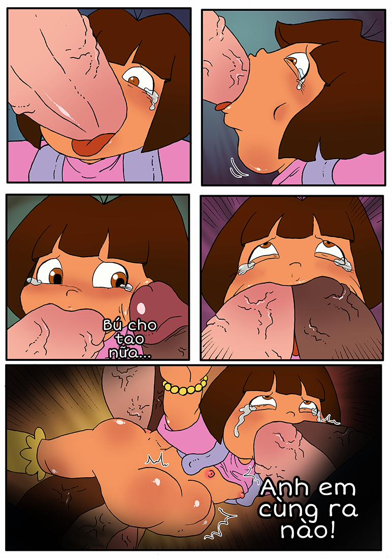 Đừng đi vào ngõ tối (Dora the Explorer) Oneshot trang 12