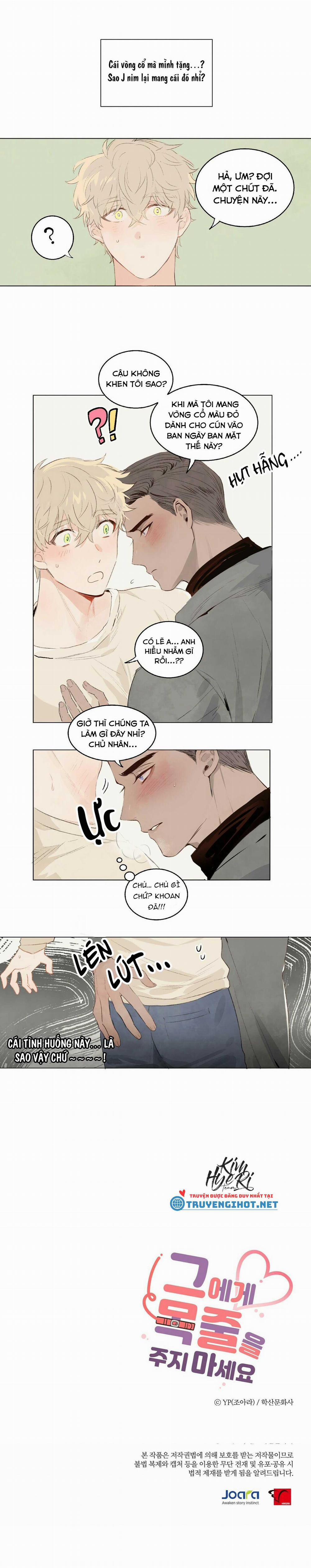 ĐỪNG ĐƯA DÂY XÍCH CHO ANH ẤY 1 trang 8