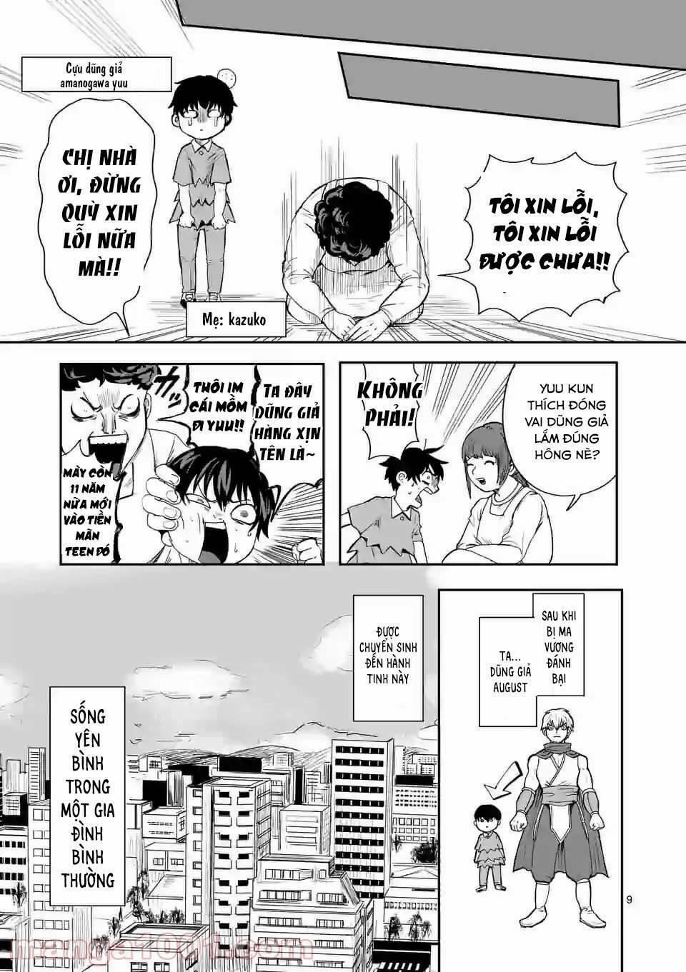 Dũng Giả Được Chuyển Sinh Tới Thế Giới Hiện Đại 1 trang 9