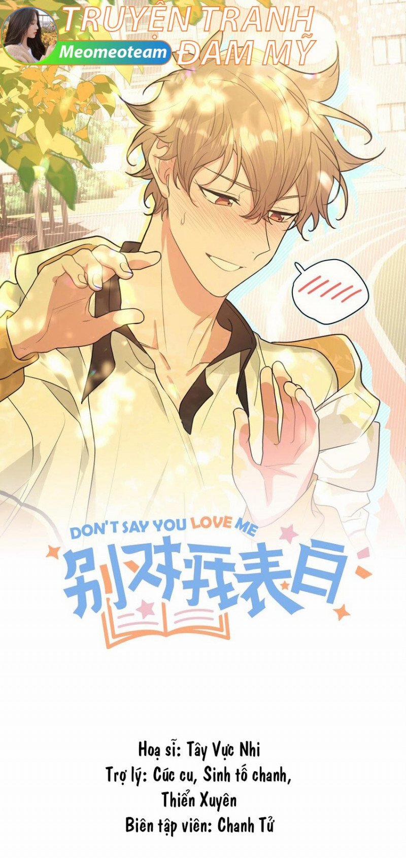 Đừng Nói Yêu Tôi (Don't Say You Love Me) 44 trang 0