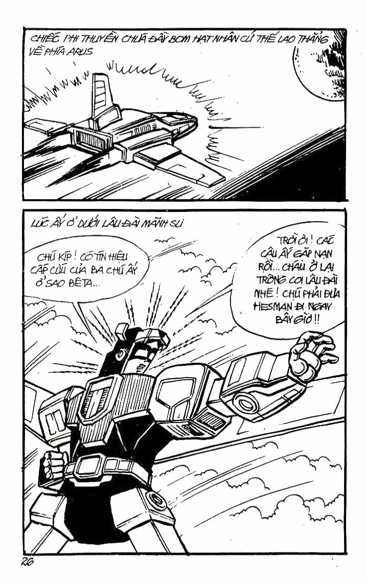 Dũng Sĩ Hesman 130 trang 25