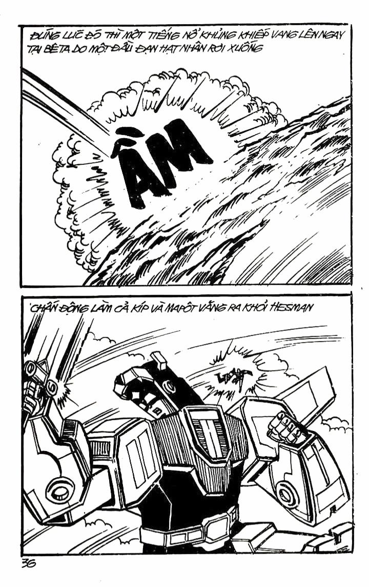 Dũng Sĩ Hesman 130 trang 35