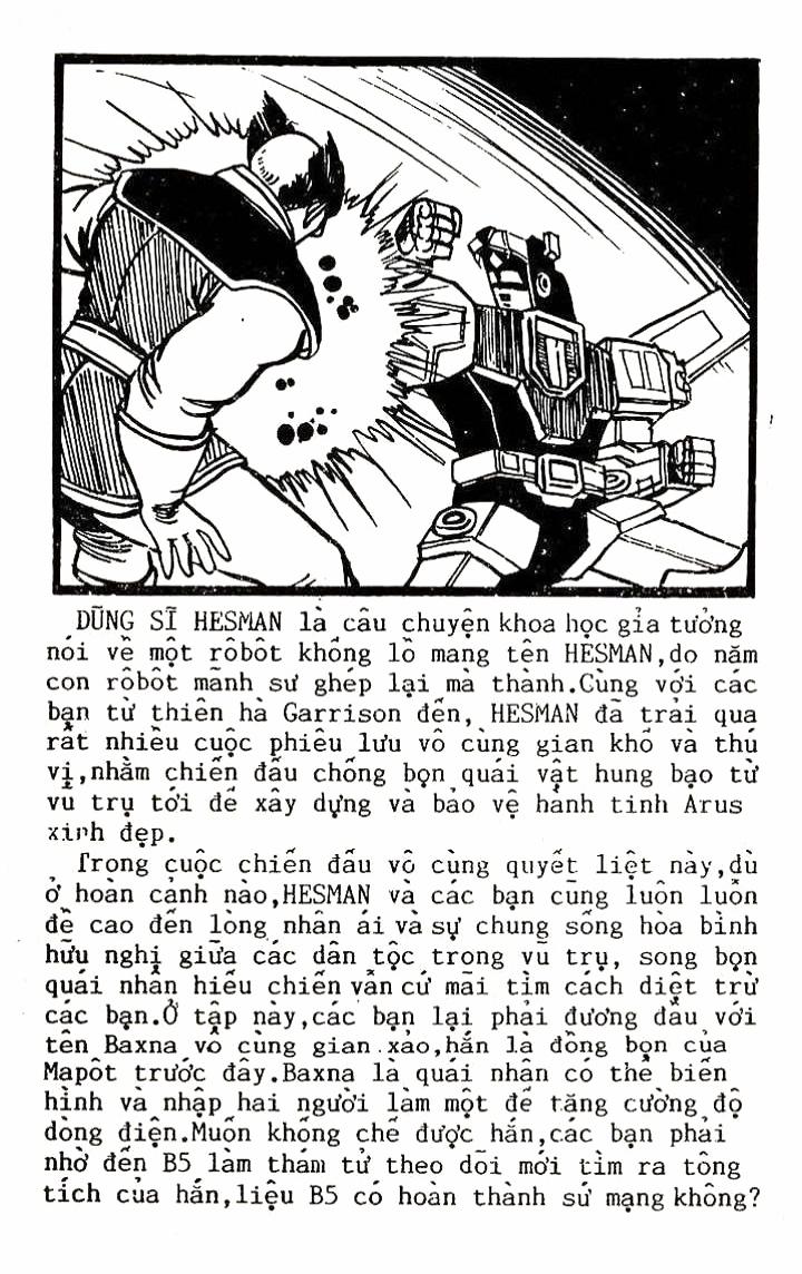 Dũng Sĩ Hesman 131 trang 3