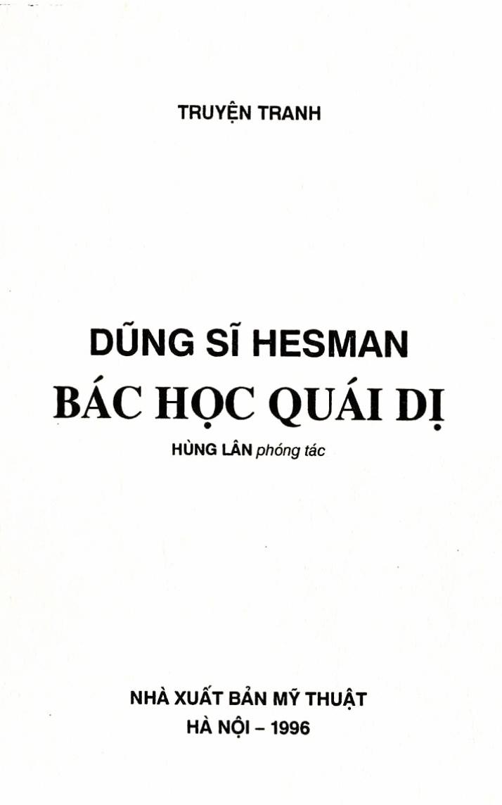 Dũng Sĩ Hesman 134 trang 2