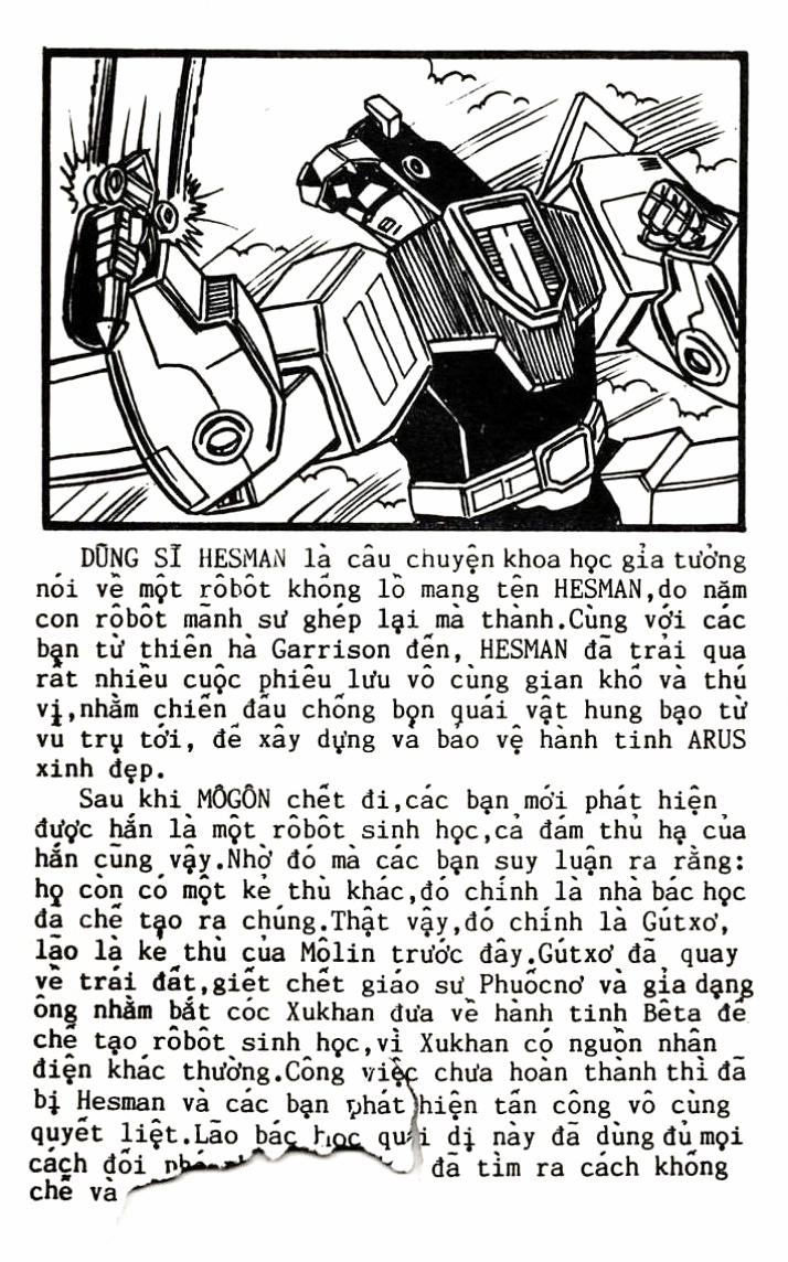 Dũng Sĩ Hesman 134 trang 3