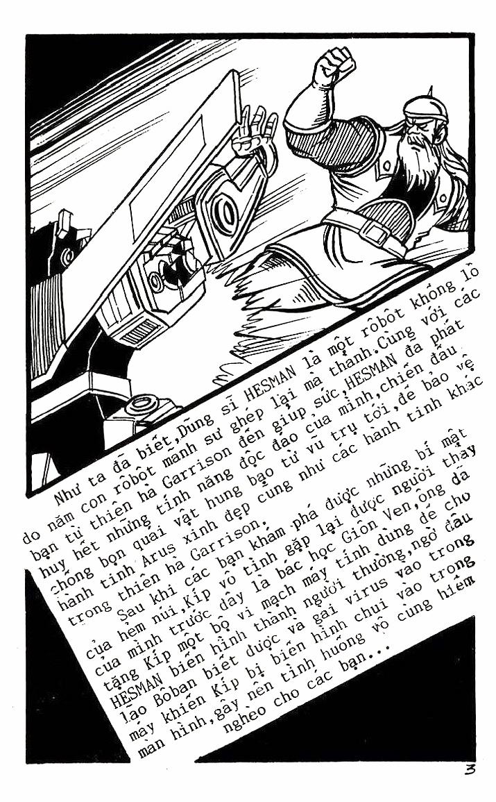 Dũng Sĩ Hesman 140 trang 3