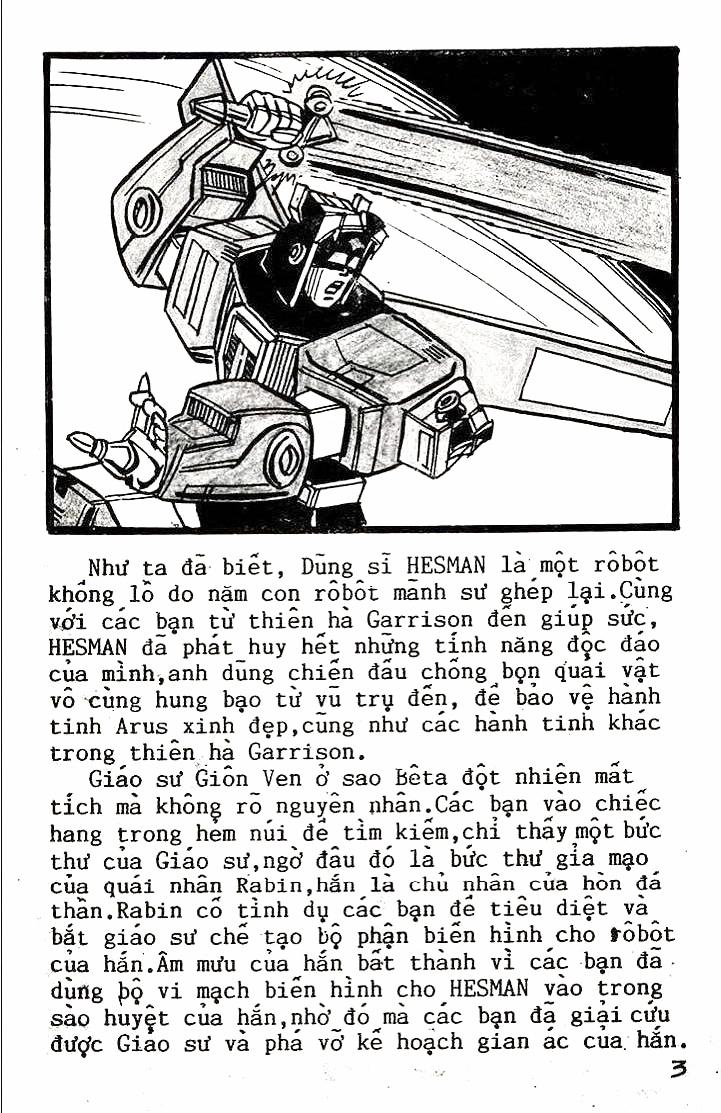 Dũng Sĩ Hesman 142 trang 3