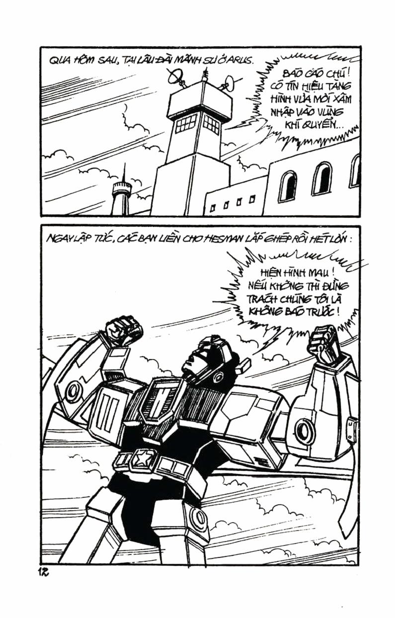 Dũng Sĩ Hesman 152 trang 11