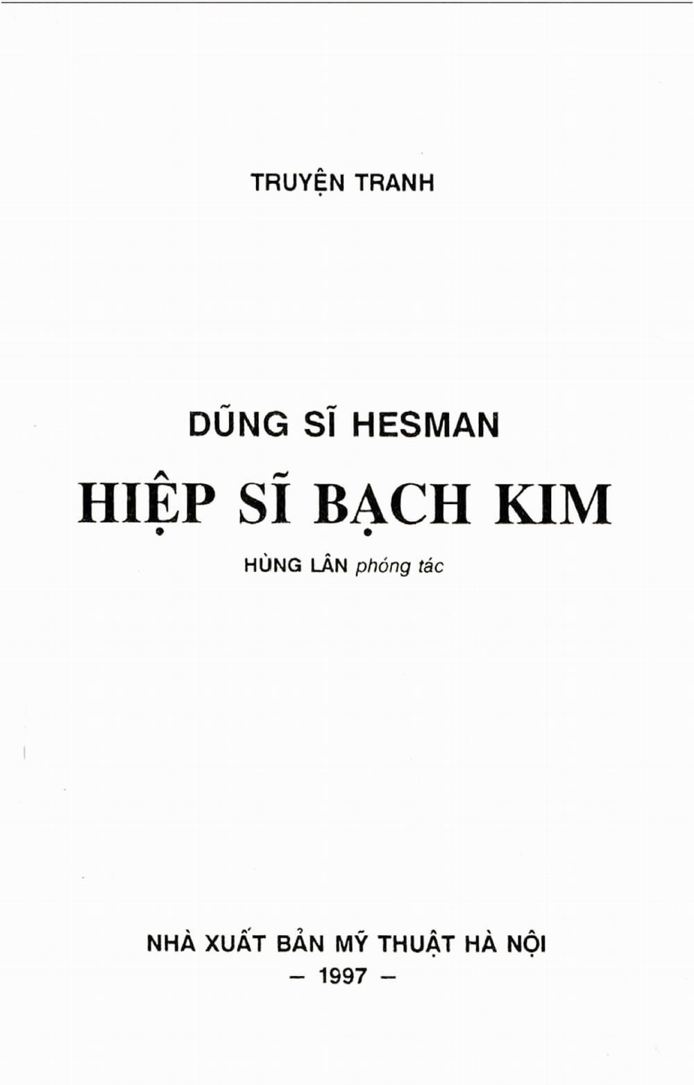 Dũng Sĩ Hesman 157 trang 2