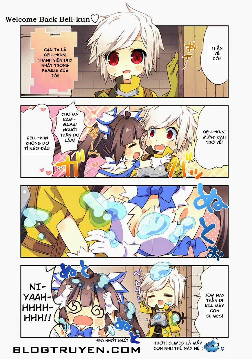 Dungeon Ni Deai O Motomeru No Wa Machigatte Iru Darou Ka 4Koma – Days Of Goddess 1 trang 6