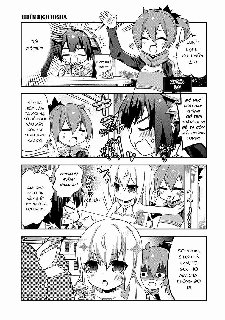 Dungeon Ni Deai O Motomeru No Wa Machigatte Iru Darou Ka 4Koma – Days Of Goddess 2 trang 4
