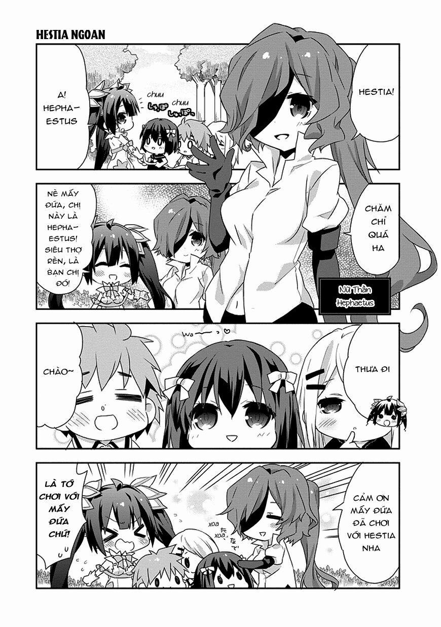 Dungeon Ni Deai O Motomeru No Wa Machigatte Iru Darou Ka 4Koma – Days Of Goddess 2 trang 7
