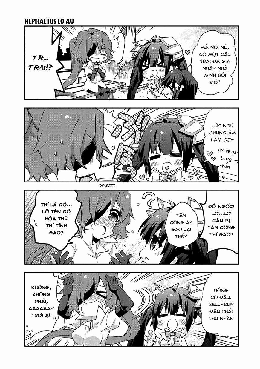 Dungeon Ni Deai O Motomeru No Wa Machigatte Iru Darou Ka 4Koma – Days Of Goddess 2 trang 8