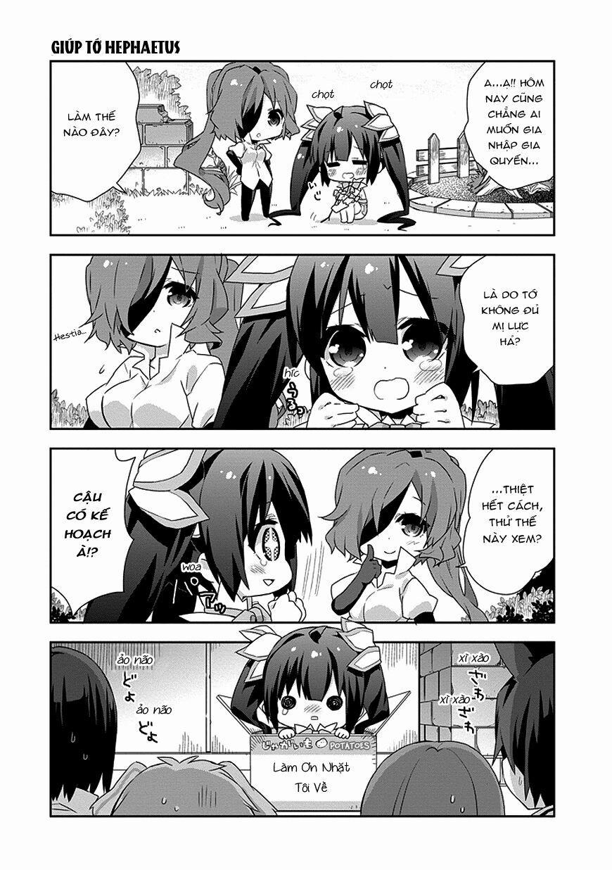 Dungeon Ni Deai O Motomeru No Wa Machigatte Iru Darou Ka 4Koma – Days Of Goddess 2 trang 9