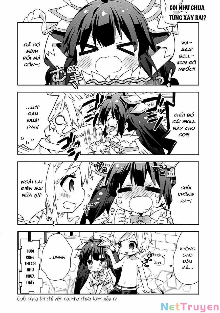 Dungeon Ni Deai O Motomeru No Wa Machigatte Iru Darou Ka 4Koma – Days Of Goddess 3 trang 8