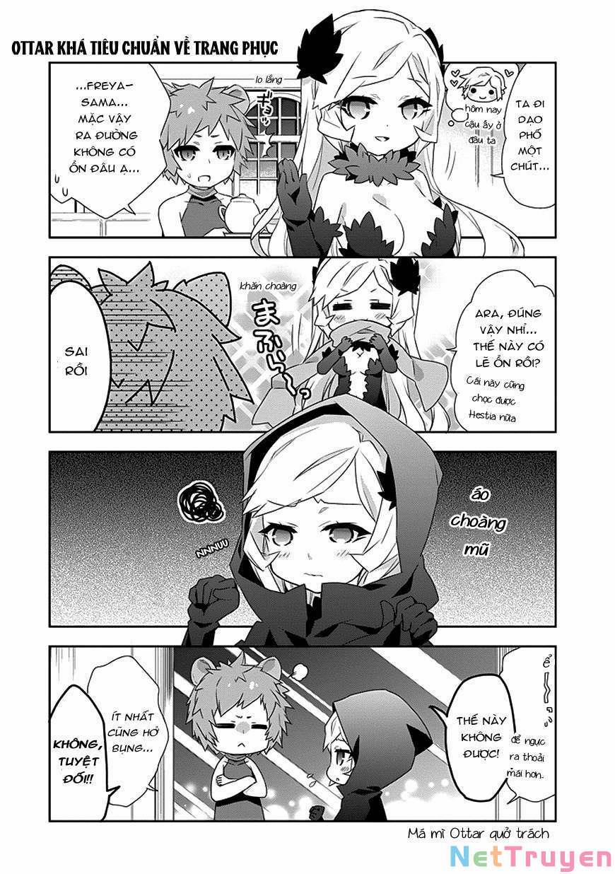 Dungeon Ni Deai O Motomeru No Wa Machigatte Iru Darou Ka 4Koma – Days Of Goddess 4 trang 10
