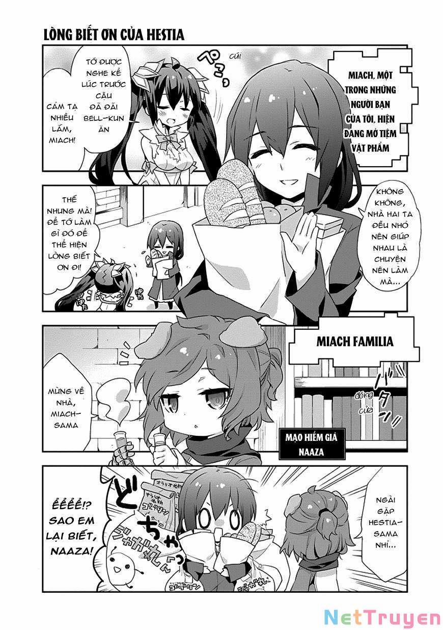 Dungeon Ni Deai O Motomeru No Wa Machigatte Iru Darou Ka 4Koma – Days Of Goddess 4 trang 5