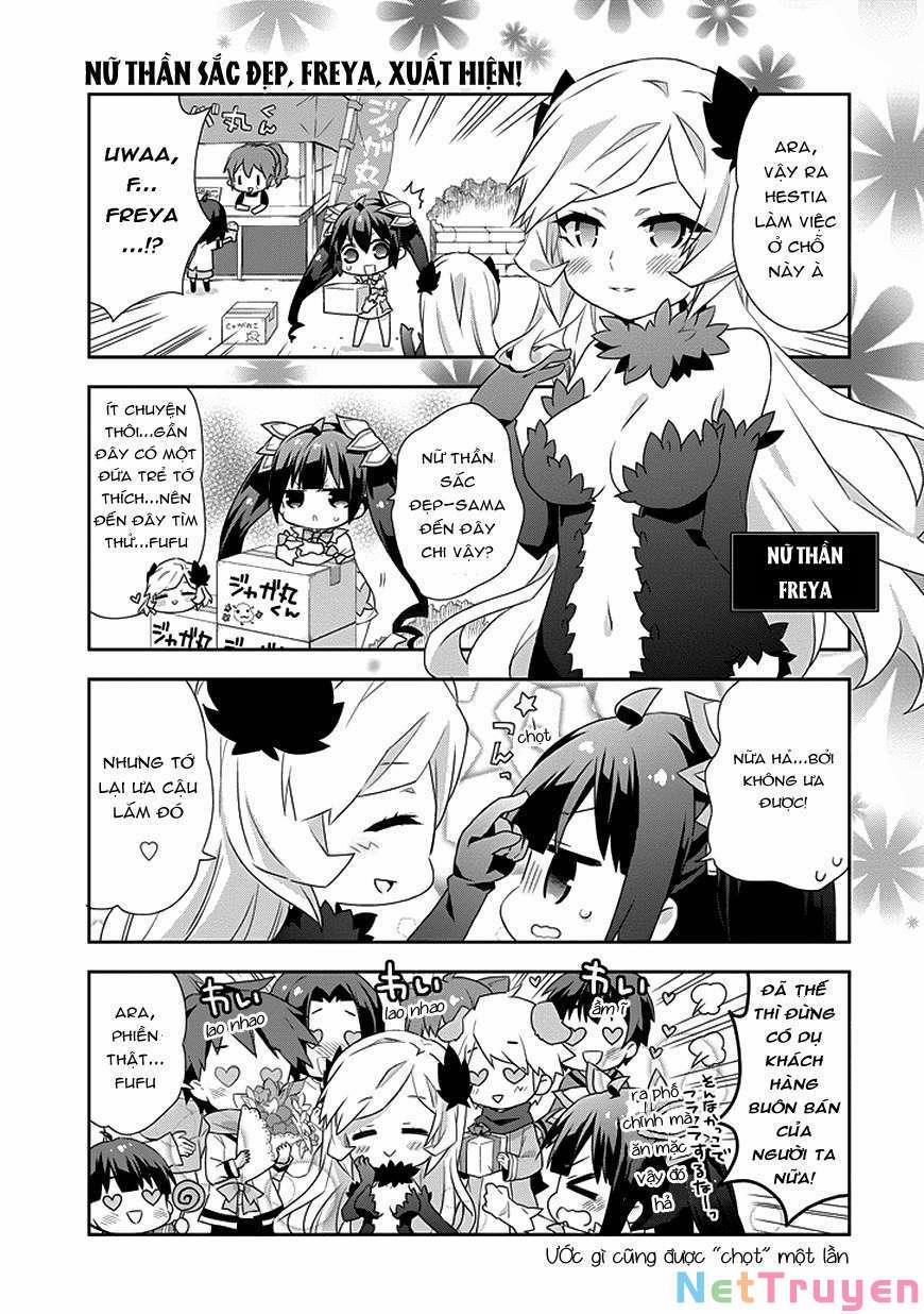 Dungeon Ni Deai O Motomeru No Wa Machigatte Iru Darou Ka 4Koma – Days Of Goddess 4 trang 7