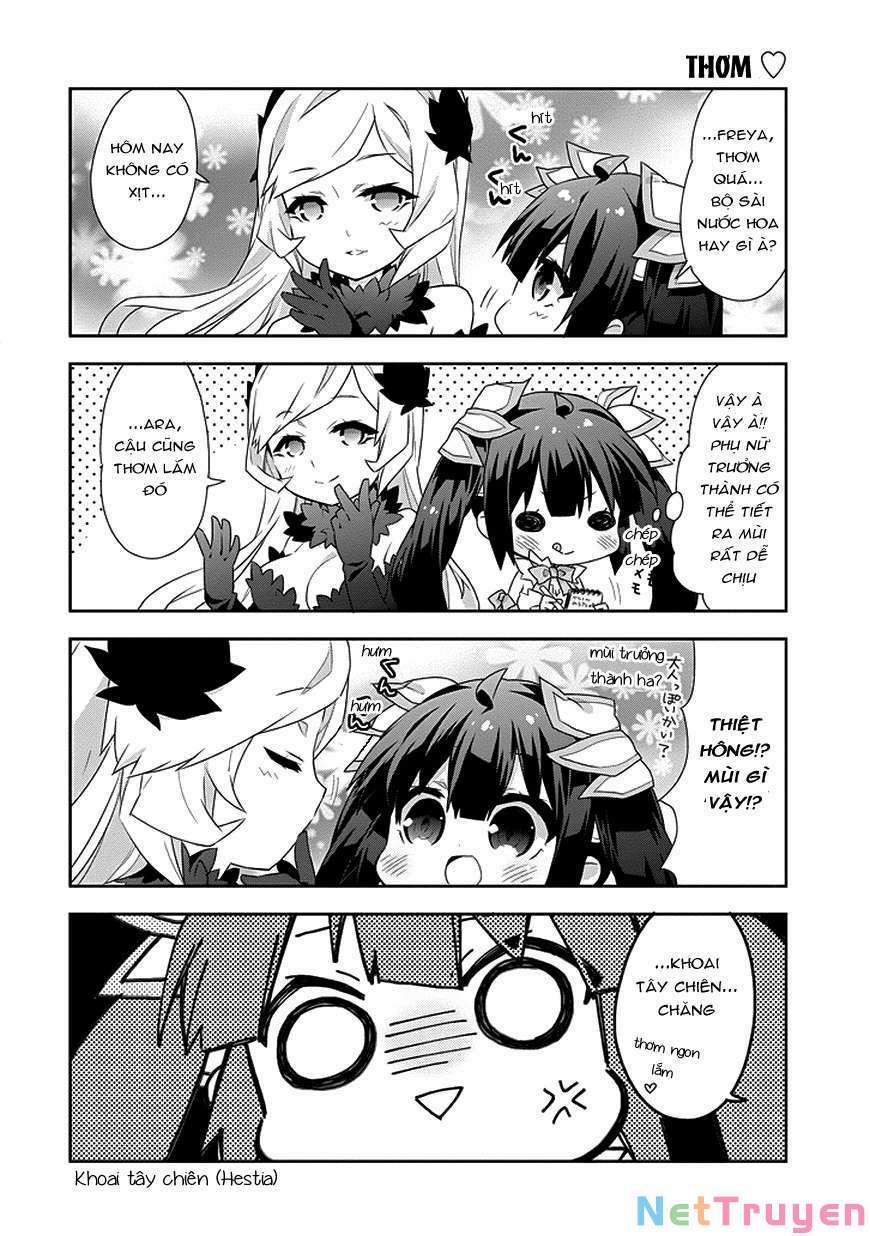 Dungeon Ni Deai O Motomeru No Wa Machigatte Iru Darou Ka 4Koma – Days Of Goddess 4 trang 8