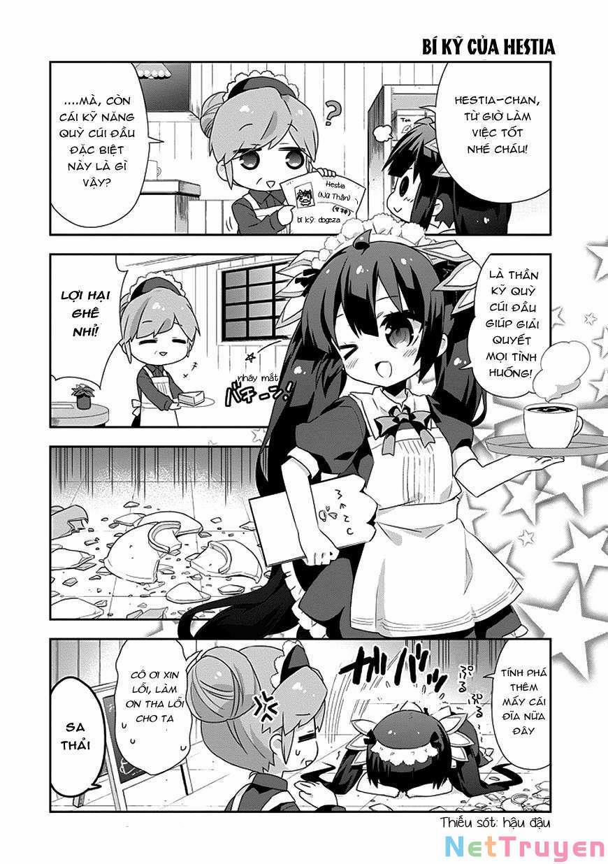 Dungeon Ni Deai O Motomeru No Wa Machigatte Iru Darou Ka 4Koma – Days Of Goddess 5 trang 8