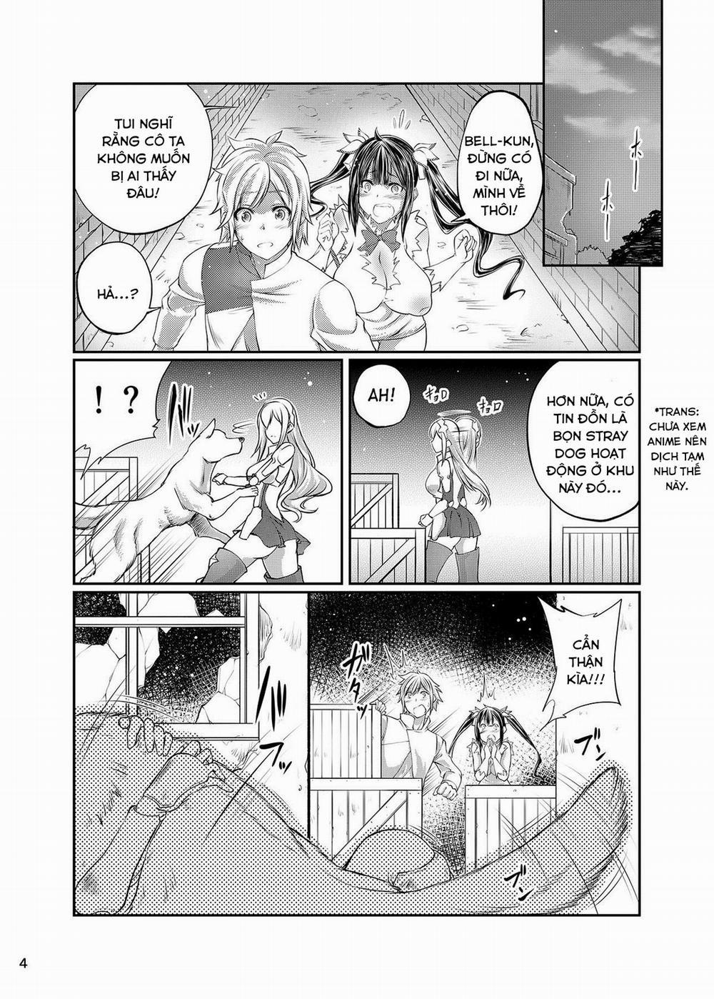 Dungeon ni Juukan o Motomeru no wa Machigatteiru Darou ka (Dungeon ni Deai o Motomeru no wa Machigatteiru Darou ka) Oneshot trang 3
