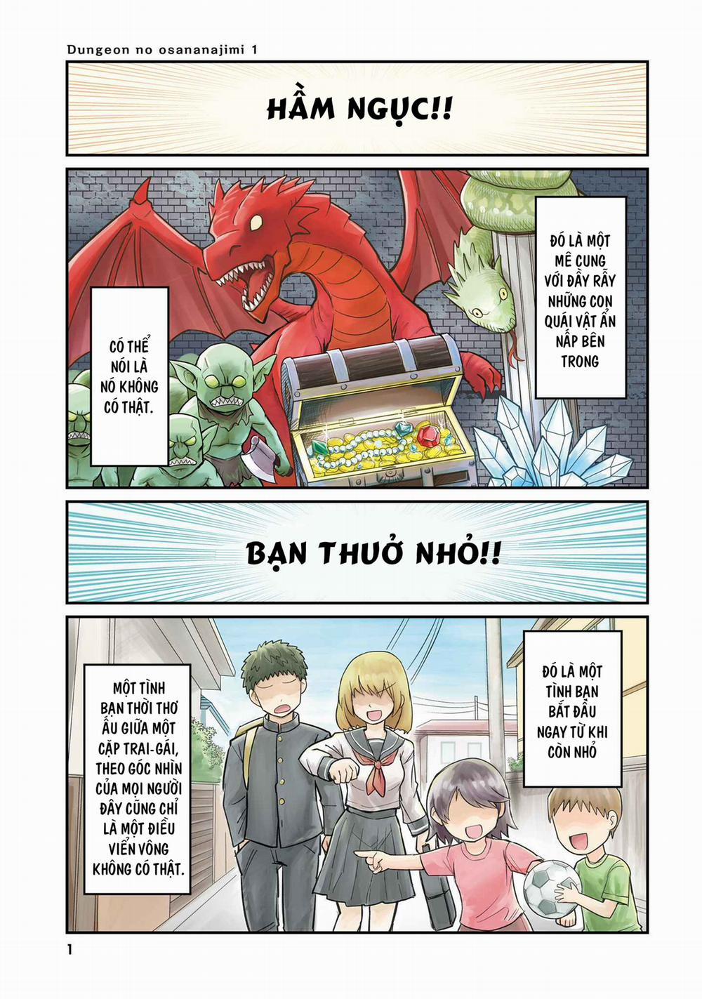 Dungeon No Osananajimi 1 trang 0