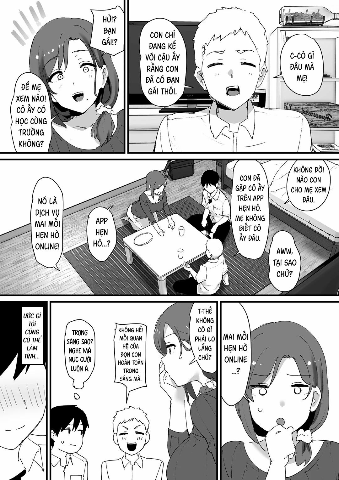 Được ghép với mẹ bạn Oneshot trang 4