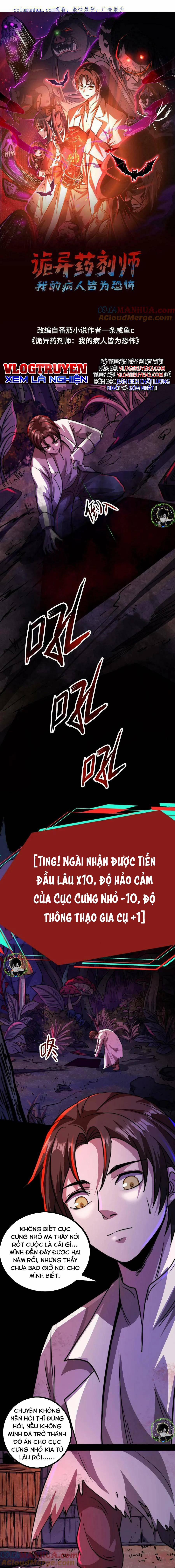 Dược Sư Kì Lạ: Bệnh Nhân Của Tôi Đều Rất Khủng Bố 16 trang 1