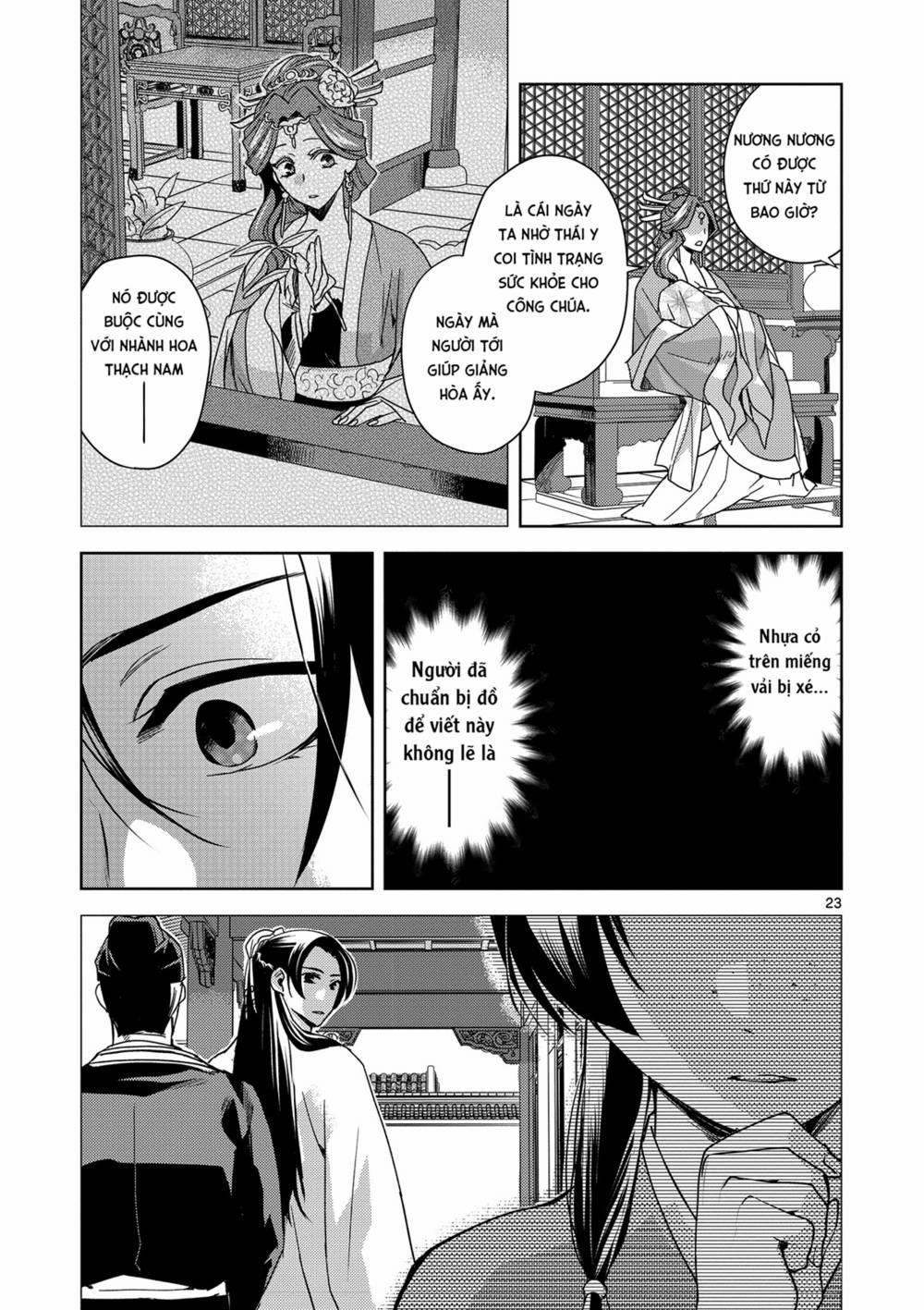 Dược Sư Tự Sự – Nhật Ký Giải Mã Bí Ẩn Chốn Hậu Cung Của Maomao 1 trang 21