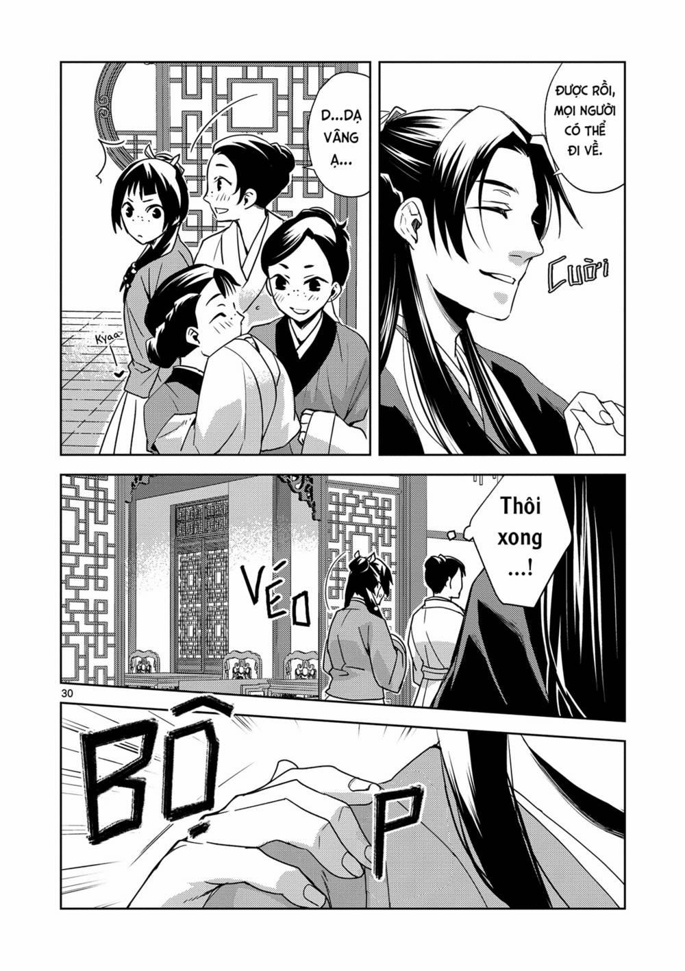 Dược Sư Tự Sự – Nhật Ký Giải Mã Bí Ẩn Chốn Hậu Cung Của Maomao 1 trang 28