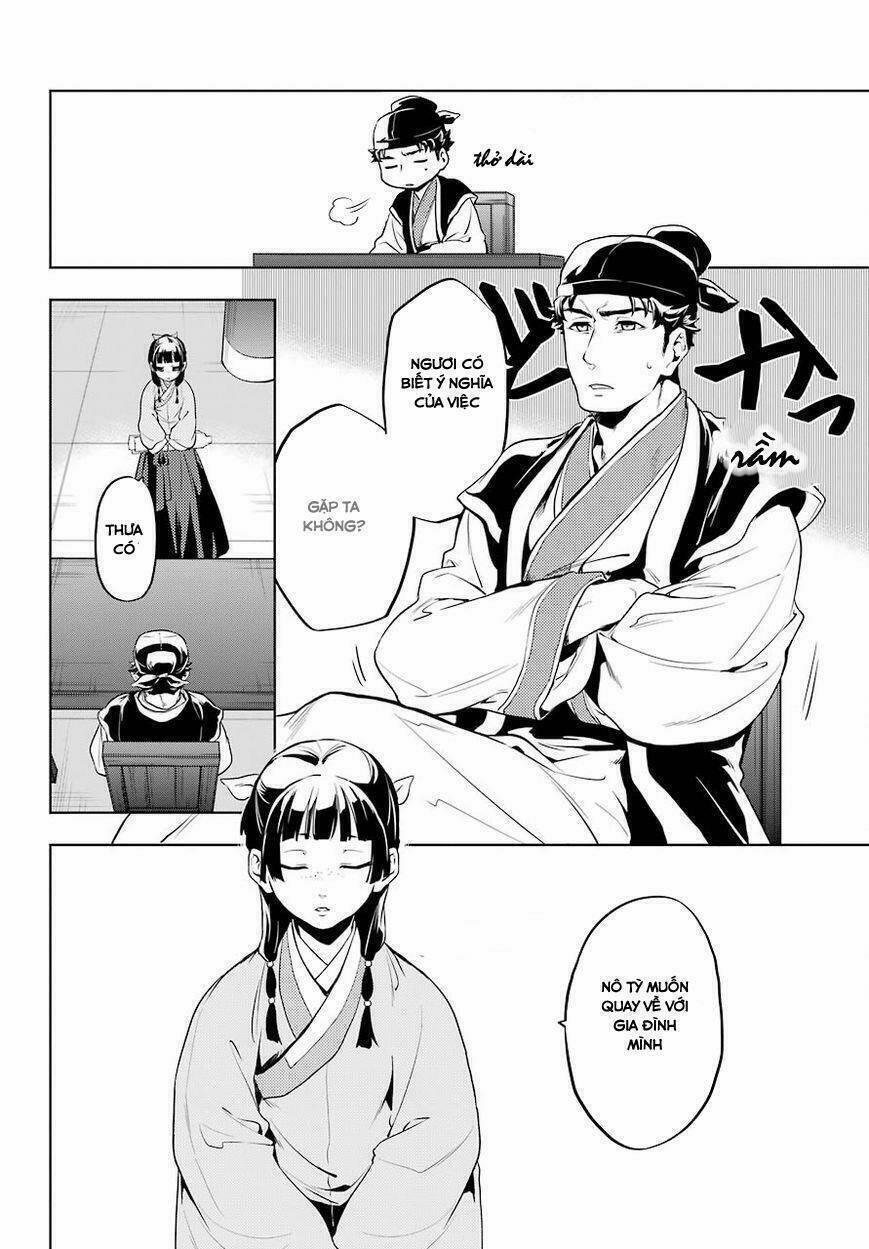 Dược Sư Tự Sự – Nhật Ký Giải Mã Bí Ẩn Chốn Hậu Cung Của Maomao 10 trang 13