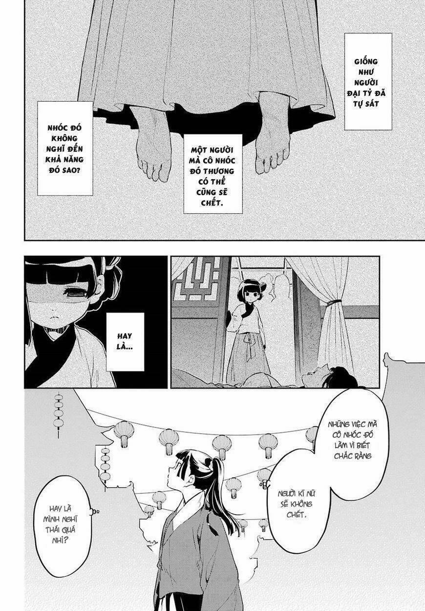 Dược Sư Tự Sự – Nhật Ký Giải Mã Bí Ẩn Chốn Hậu Cung Của Maomao 12 trang 35