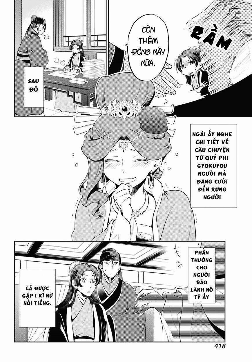 Dược Sư Tự Sự – Nhật Ký Giải Mã Bí Ẩn Chốn Hậu Cung Của Maomao 13 trang 17