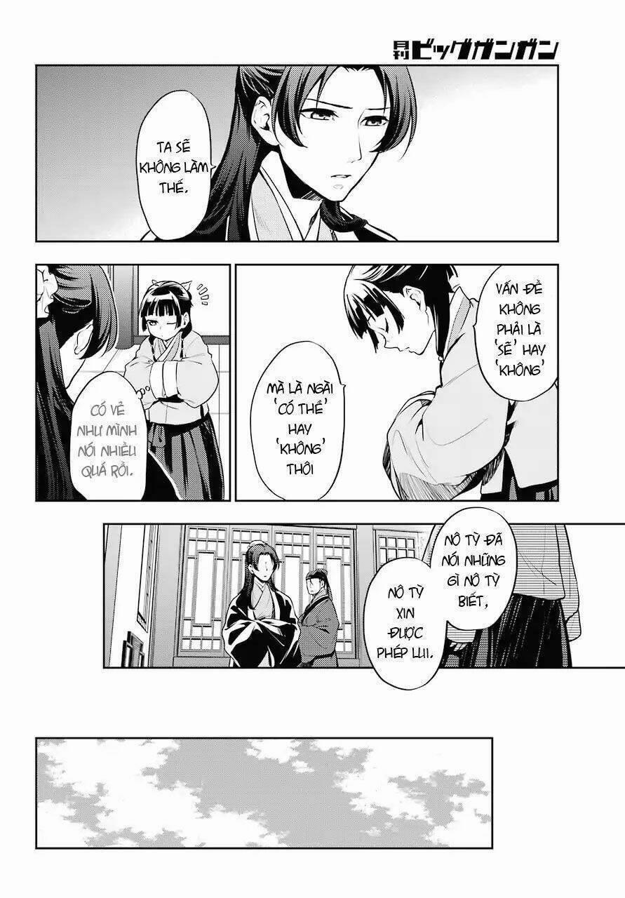 Dược Sư Tự Sự – Nhật Ký Giải Mã Bí Ẩn Chốn Hậu Cung Của Maomao 15 trang 14