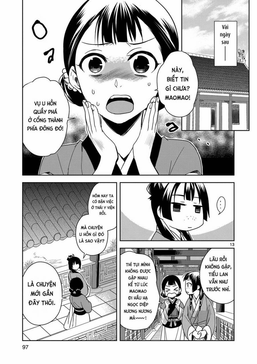 Dược Sư Tự Sự – Nhật Ký Giải Mã Bí Ẩn Chốn Hậu Cung Của Maomao 3 trang 13