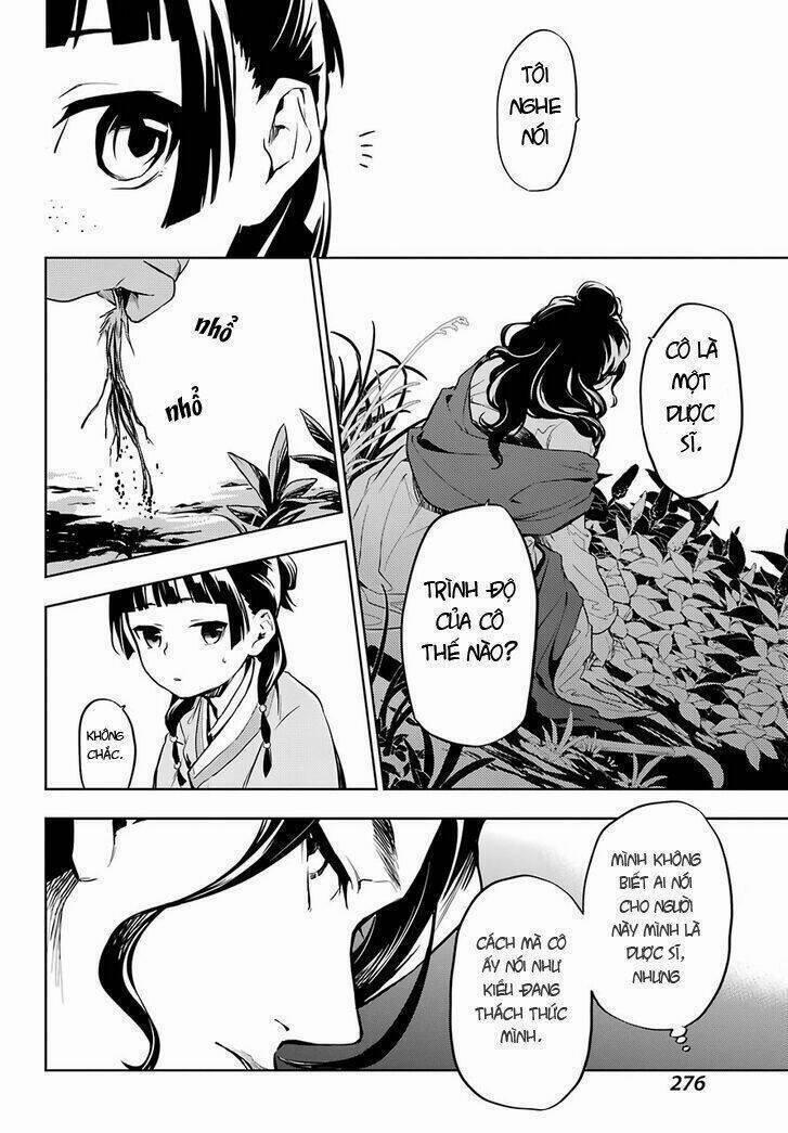 Dược Sư Tự Sự – Nhật Ký Giải Mã Bí Ẩn Chốn Hậu Cung Của Maomao 32 trang 25