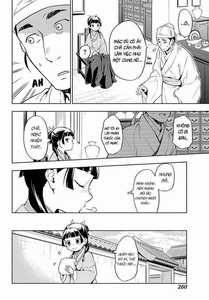 Dược Sư Tự Sự – Nhật Ký Giải Mã Bí Ẩn Chốn Hậu Cung Của Maomao 32 trang 9